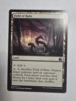 Field of Ruin Innistrad: Midnight Hunt Regular - Image 1