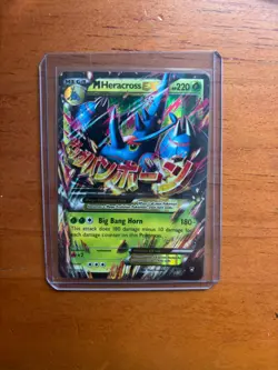 Pokemon TCG Mega-Heracross-EX Furious Fists 5/111 Holo Holo Rare ex - Image 1