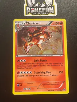 Charizard 19/113 Holo Rare Legendary Treasures Pokemon Holo NM - Image 1