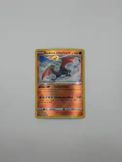 Pokemon TCG Radiant Charizard Crown Zenith Holo Card 020/159 - Image 1