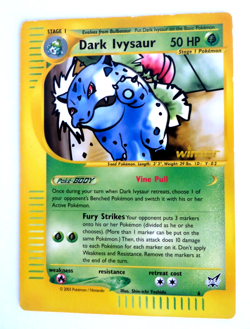 Pokemon Dark Ivysaur Oversized Jumbo Card, Best of Game Winner HP - Image 1