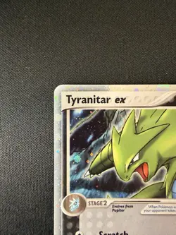 Pokemon TCG Tyranitar ex 17/17 EX Holo Ancient Rare Card 2004 - Image 2