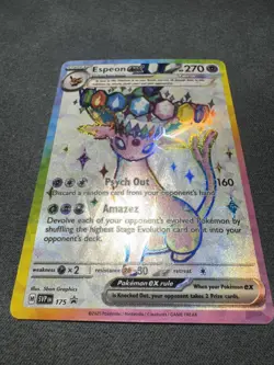 Pokemon Espeon ex SVP 175 Premium Figure Collection Black Star Promo NM - Image 1