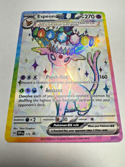 Pokemon Espeon ex SVP 175 Premium Figure Collection Black Star Promo NM - Image 2