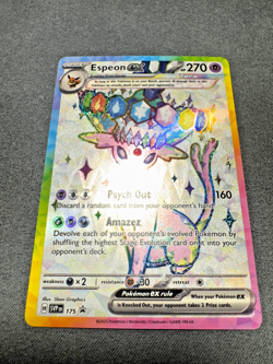 Pokemon Espeon ex SVP 175 Premium Figure Collection Black Star Promo NM - Image 3
