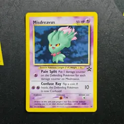 Pokemon Misdreavus BLACK STAR 39 - WOTC PROMO - League 2001 - Image 1
