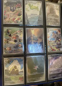 Card Guard Binder With 93 Pokemon Cards! Great Value! $130 Lowest Price - Image 2