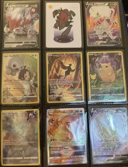 Card Guard Binder With 93 Pokemon Cards! Great Value! $130 Lowest Price - Image 3