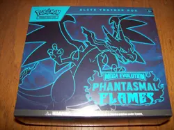 POKEMON TCG MEGA EVOLUTION PHANTASMAL FLAMES ELITE TRAINING BOX - Image 1