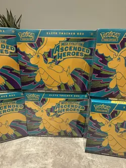 Pokemon TCG Mega Evolution ETB Elite Box ASCENDED HEROES fast delivery ✅🚚 - Image 2