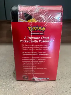 NEW Pokemon TCG 25th Anniversary Celebrations Collectors Chest FACTORY SEALED 820650809415 - Image 3