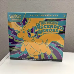 Pokemon Elite Trainer Box Mega Evolution Ascended Heroes Dragonite English - Image 1
