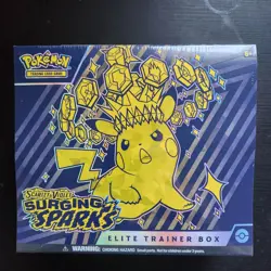 Pokemon TCG Surging Sparks Elite Trainer Box ETB Sealed - Image 1