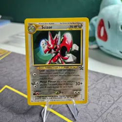 Pokemon Scizor BLACK STAR 33 - WOTC PROMO - League 2001 - Image 4