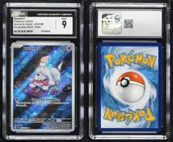 Greavard Illustration Rare Pokemon Scarlet & Violet Base Set SV1 CGC 9 Mint - Image 3