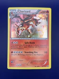 Charizard Cosmos Holo 19/113 Legendary Treasures Promo Pokemon TCG - NM - Image 1