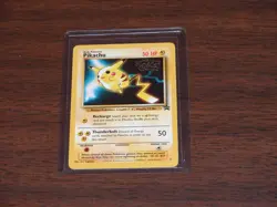 Pokemon TCG Pikachu (Movie Promo) 04/53 Wotc Promo Regular - Near Mint - Image 1