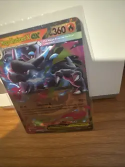 2025 Pokemon Phantasmal Flames Mega Charizard X ex Double Rare #013/094 NM/M - Image 3