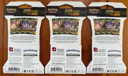 3-Pack Lot, Pokemon Evolving Skies Sleeved Booster Pack | Factory Sealed - Image 2