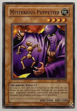 Mysterious Puppeteer SDK-A043 (MP) Common Unlimited Yu-Gi-Oh! TCG Card - Image 1