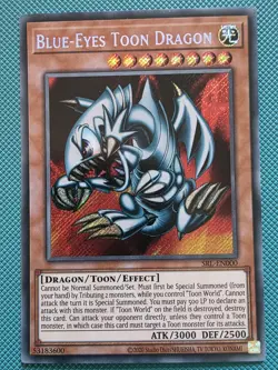 Blue-Eyes Toon Dragon - Secret Rare - SRL-EN000 - 25TH ANNIVERSARY NM - Image 1