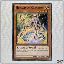 Herald of Creation - SDBE-EN015 - Common 1st Edition Yugioh - Image 1