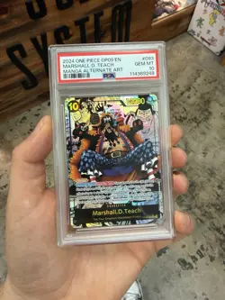 2024 ONE PIECE OP09-EMPERORS IN THE NEW WORLD #093 MARSHALL D. TEACH PSA 10 - Image 1