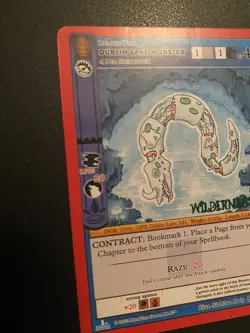 Metazoo Wilderness Spoiler Stamp - Dublin Lake Monster Non Holo Card 57/165 (EX) - Image 2