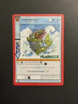Metazoo Wilderness Spoiler Stamp - Fur Bearing Trout - Non Holo Card 107/165 - Image 1