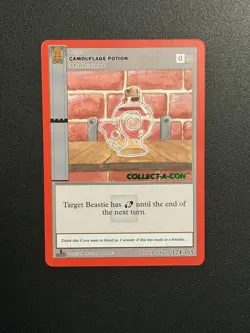 Metazoo Camouflage Potion Collect A Con Stamp 124/165 Non Holo Card - Image 1