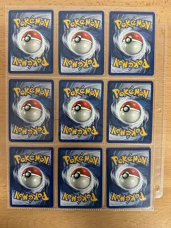 Nm Complete Unlimited Jungle Non-Holo Set 17-64 Vintage Pokemon Cards Inc Rares - Image 3