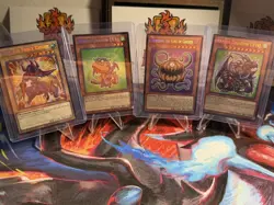 Maze of Muertos 1st Edition Chibi Art 4 Card Lot MZMU-EN63,58,61,65 - Image 1