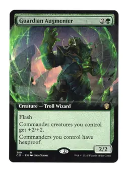 Guardian Augmenter Extended Art NM-Mint, English Commander 2021 MTG Magic - Image 1