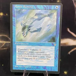 Magic the Gathering - Mystic Remora - Ice Age - Regular - MTG - LP - Enchantment - Image 1