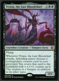 MTG - Drana, the Last Bloodchief Foil - 98 - NM - Image 1