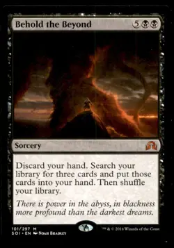 Behold the Beyond LP Light Play Shadows over Innistrad MTG [7438] - Image 1