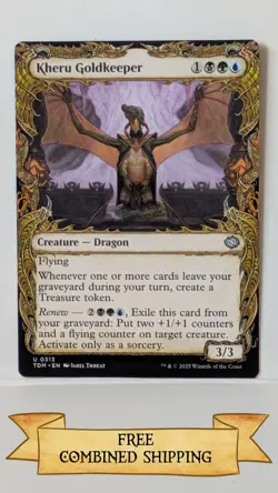 Kheru Goldkeeper (Showcase) Tarkir: Dragonstorm Regular - Image 1