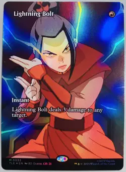 Lightning Bolt (Borderless) Avatar: The Last Airbender: Eternal-Legal Foil - Image 1