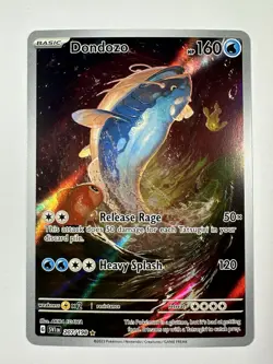 Pokemon Dondozo – 207/198 – Scarlet & Violet Base Set – Illustration Rare - Image 2