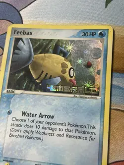 Pokemon TCG - Feebas EX Emerald 50/106 STAMPED Reverse Holo Common - Image 2