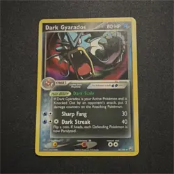 Pokemon Dark Gyarados Uncommon Regular Team Rocket Returns 36/109 80 HP Dragon - Image 1