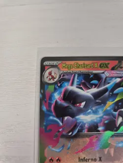 Pokemon Card Mega Charizard X EX 013/094 Phantasmal Flames Half Art Rare TCG - Image 2