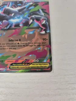 Pokemon Card Mega Charizard X EX 013/094 Phantasmal Flames Half Art Rare TCG - Image 4