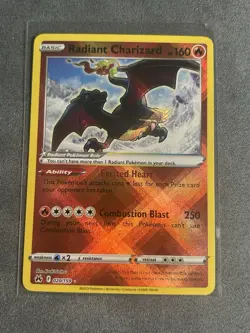 Pokemon TCG Radiant Charizard Crown Zenith 020/159 - Image 1