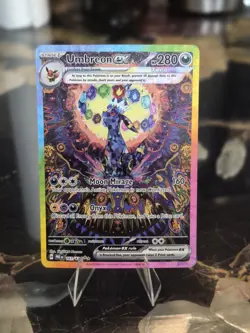 2025 Umbreon ex Pokemon Scarlet & Violet Prismatic Evolutions #161/131 - Image 2