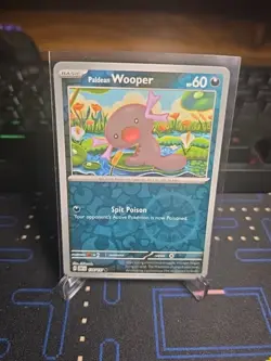 Paldean Wooper 126/197 Common Reverse Holo TCG Pokemon NM 1212#016 - Image 1