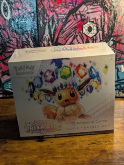 Pokemon Center Scarlet Violet Prismatic Evolutions Elite Trainer Box ETB ✨ - Image 1