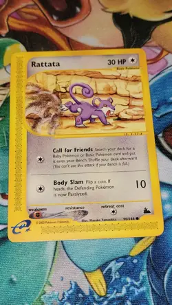 Pokemon TCG Rattata Skyridge 90/144 LP - Image 1