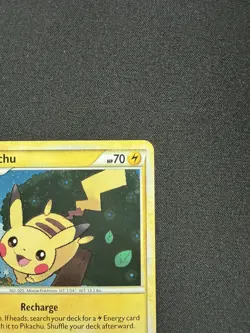 Pokemon TCG | 2010 HGSS Black Star Promo | Pikachu | HGSS03 | LP - Image 3