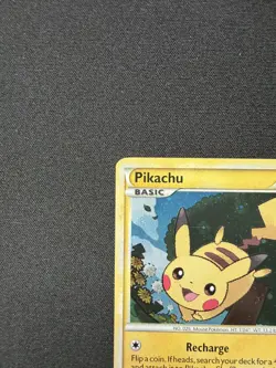 Pokemon TCG | 2010 HGSS Black Star Promo | Pikachu | HGSS03 | LP - Image 4
